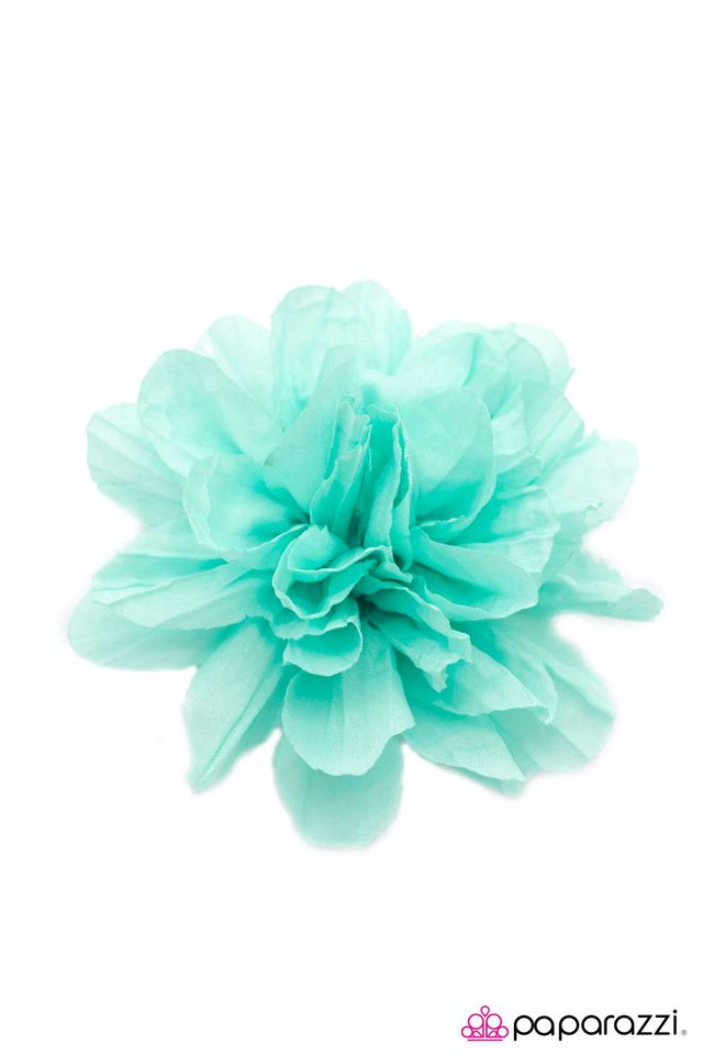 Paparazzi ♥ Beauty In the Breakdown - Green ♥ Hair Clip