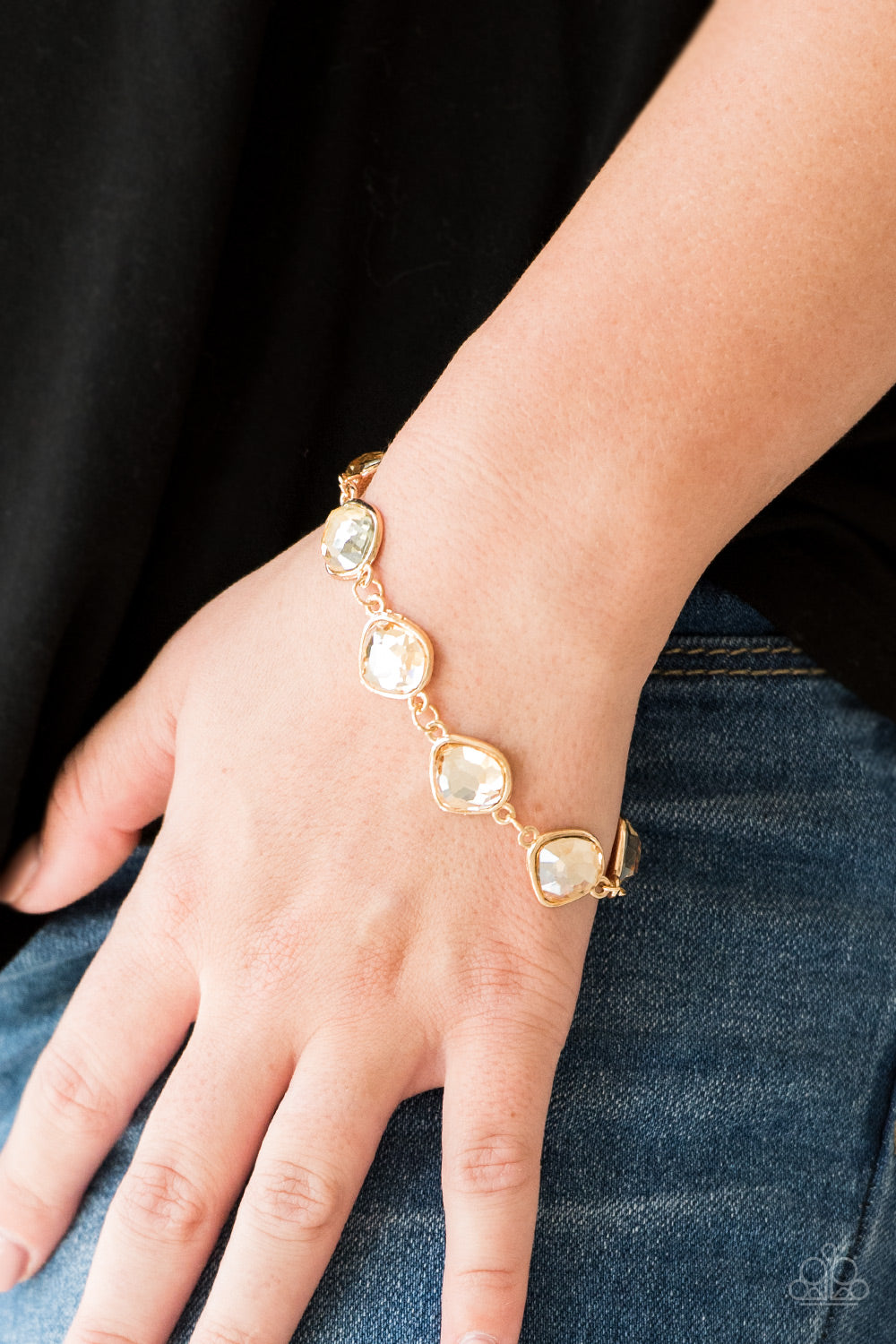 Paparazzi ♥ Perfect Imperfection - Gold ♥ Bracelet