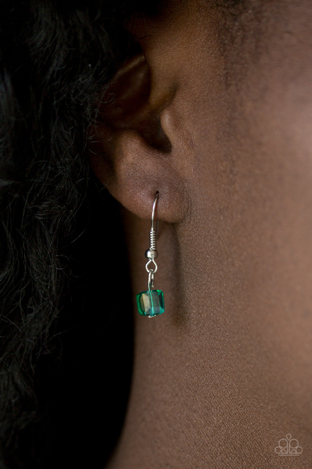 Paparazzi ♥ Block Party Princess - Green ♥ Necklace