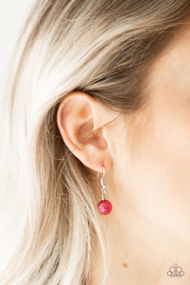 Paparazzi ♥ The Big-Leaguer - Pink ♥ Necklace