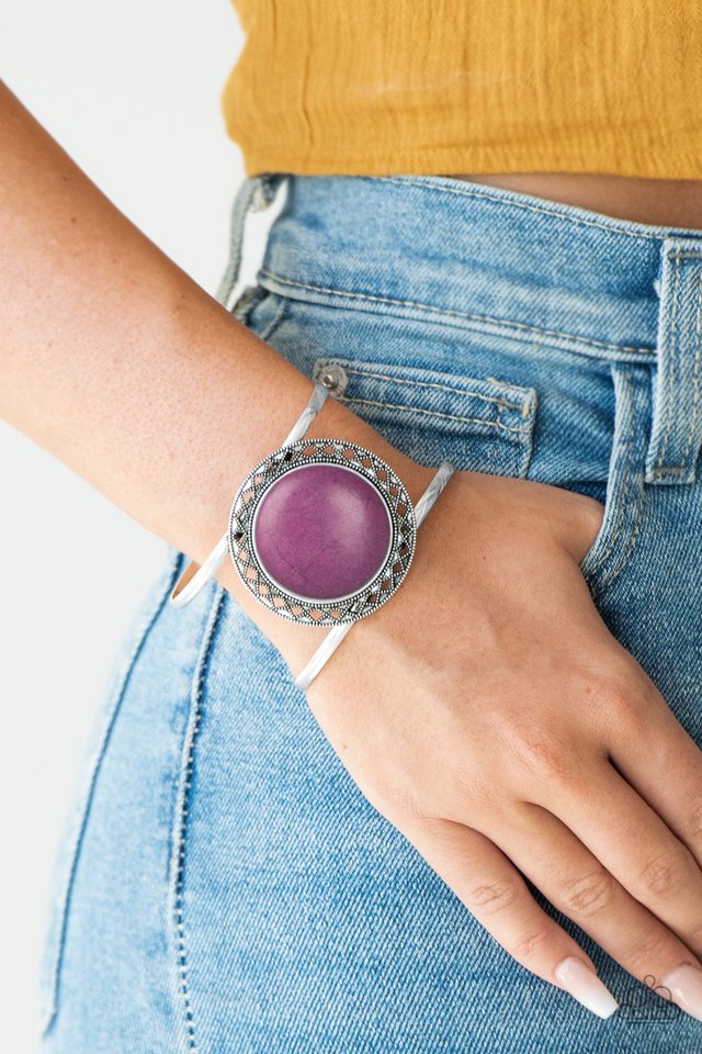 Paparazzi ♥ RODEO Rage - Purple ♥ Bracelet