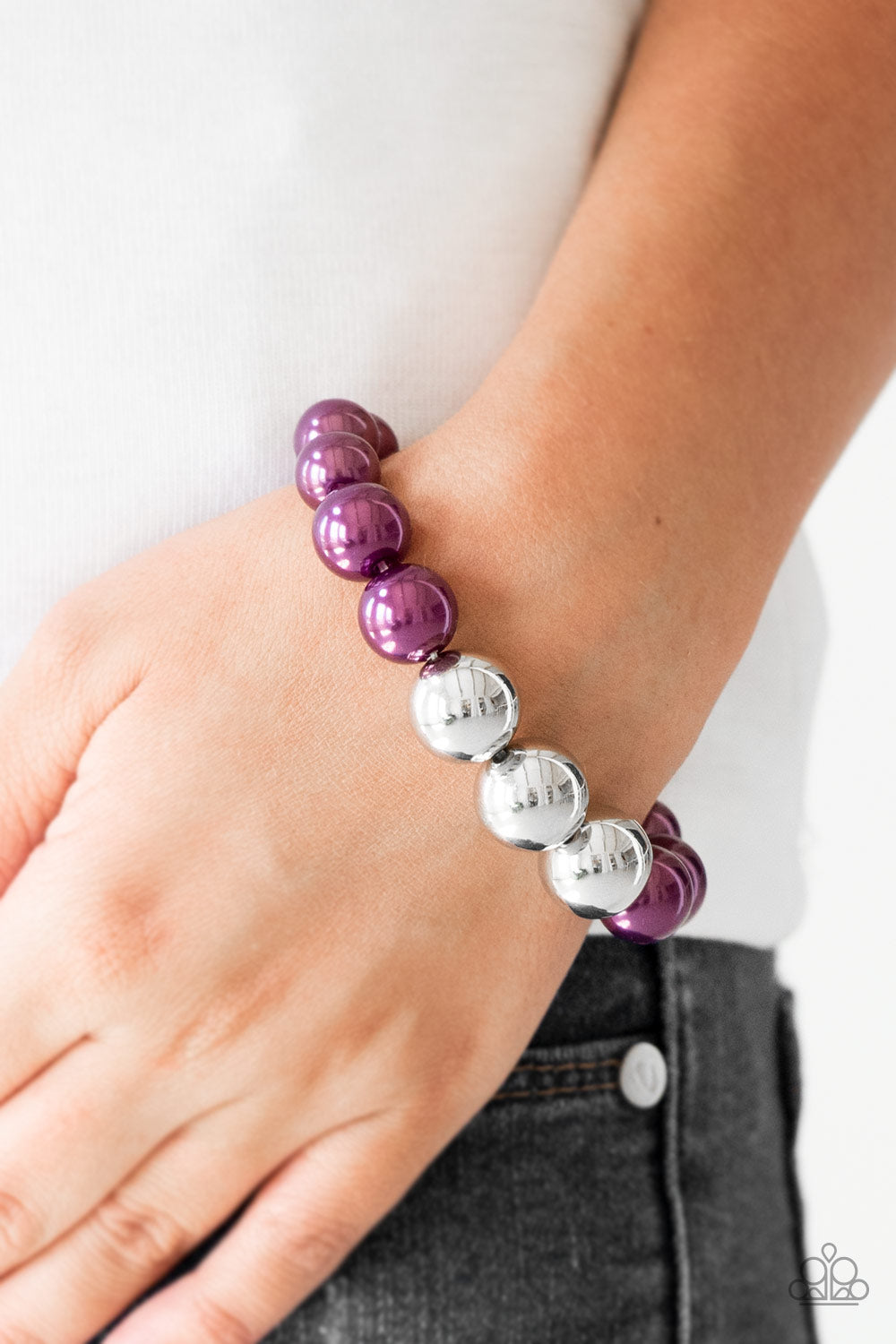 Paparazzi ♥ All Dressed UPTOWN - Purple ♥ Bracelet