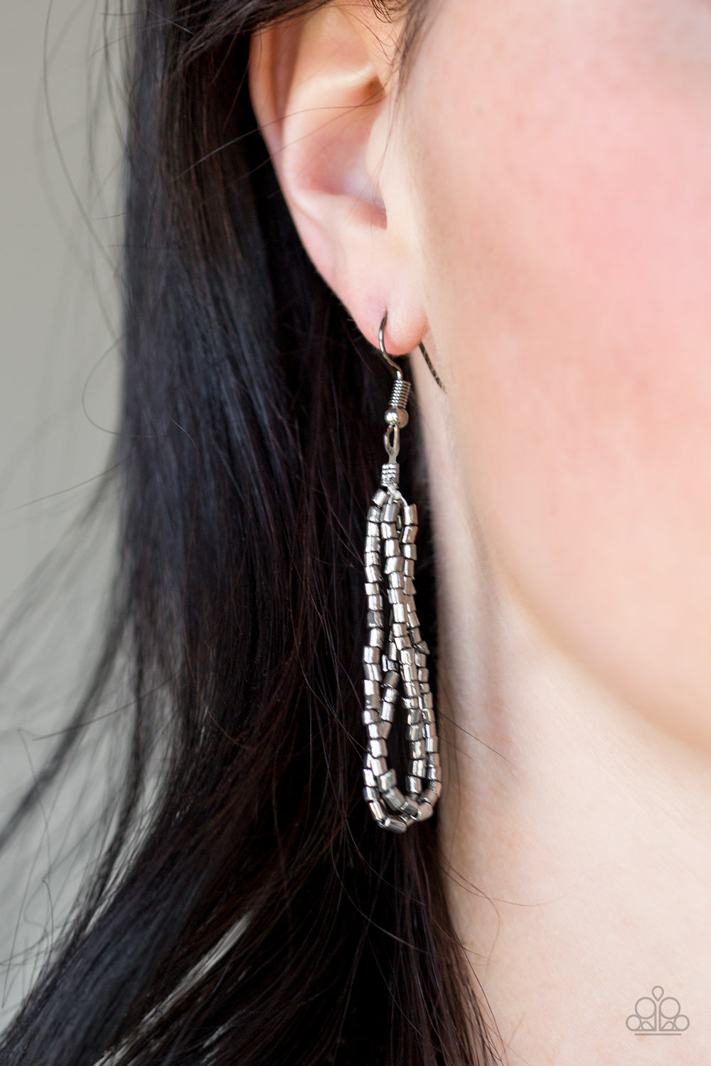 Paparazzi ♥ The Speed of STARLIGHT - Gunmetal ♥ Necklace