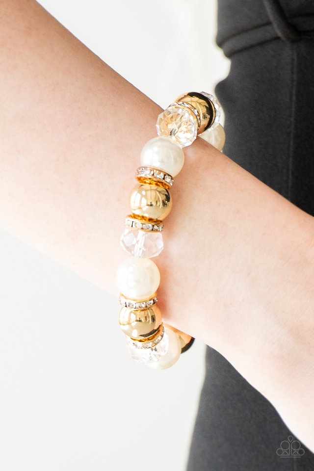 Paparazzi ♥ Camera Chic - White ♥ Bracelet