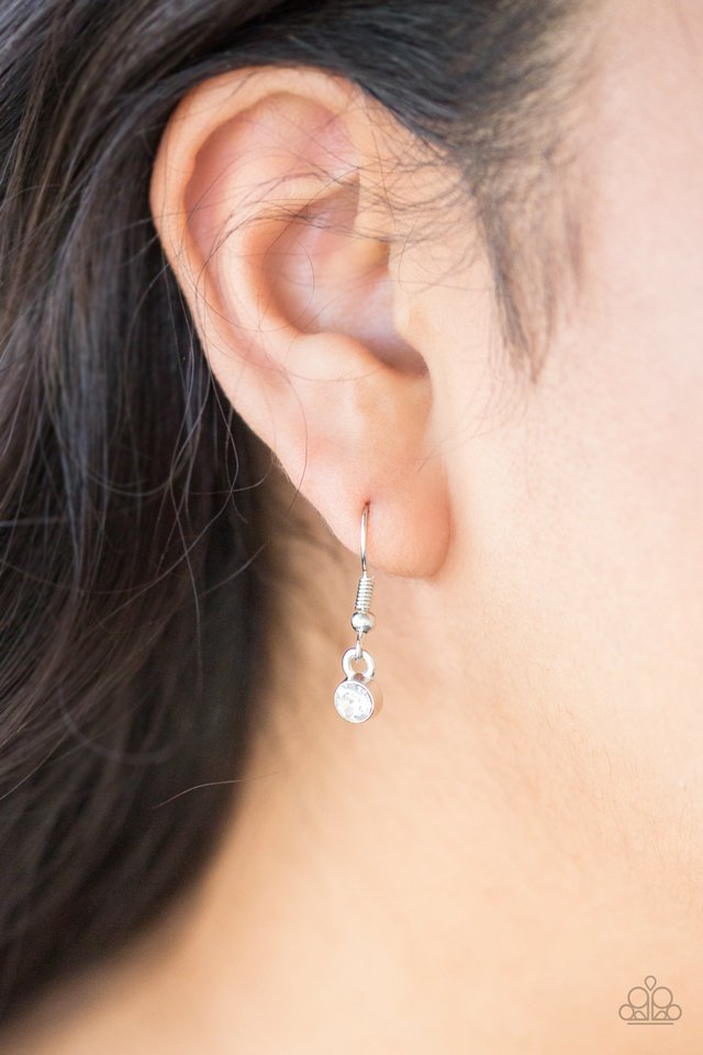 Paparazzi ♥ Money Mood - White ♥ Necklace