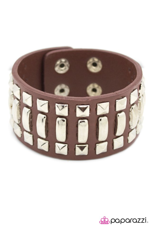 Paparazzi ♥ Walk the Walk - Brown ♥ Bracelet