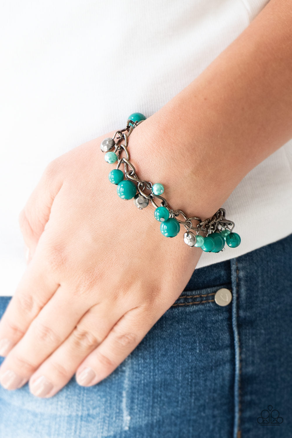 Paparazzi ♥ Hold My Drink - Green ♥ Bracelet