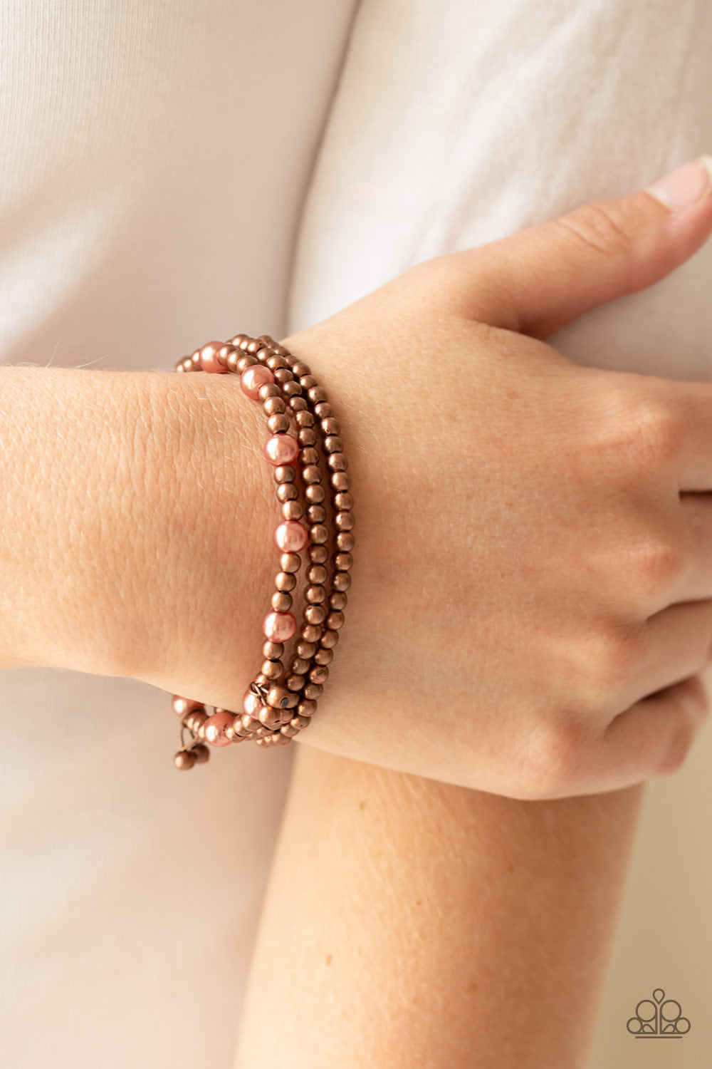 Paparazzi ♥ GRANDIOSE Slam - Copper ♥ Bracelet