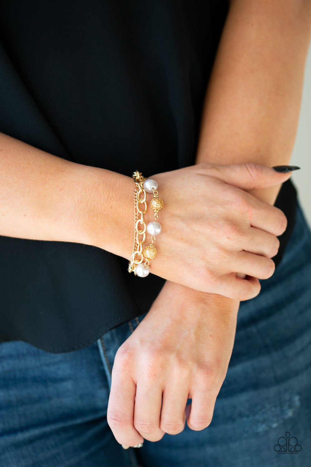 Paparazzi ♥ Vintage Variety - Gold ♥ Bracelet