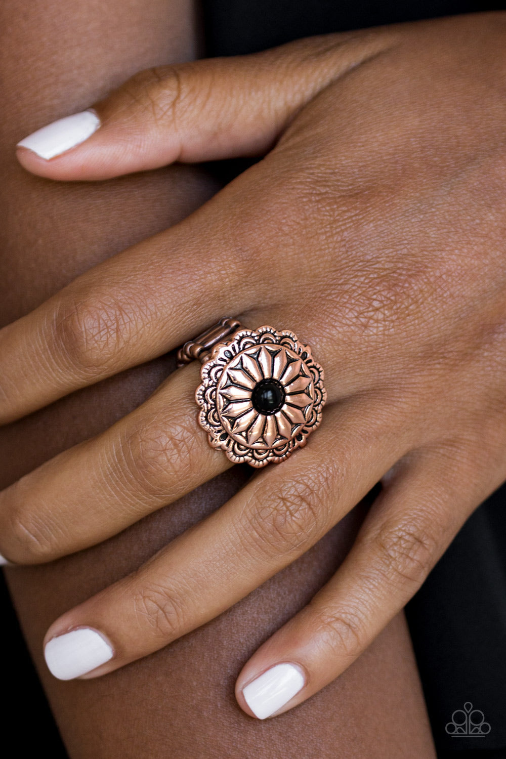 Paparazzi ♥ Daringly Daisy - Copper ♥ Ring