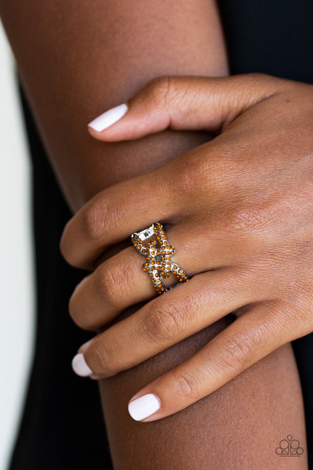 Paparazzi ♥ Can Only Go UPSCALE From Here - Brown ♥ Ring