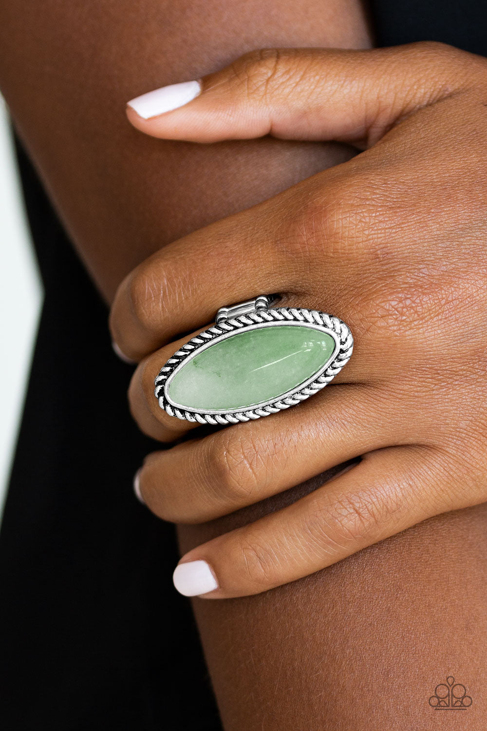Paparazzi ♥ Eco Ego - Green ♥ Ring