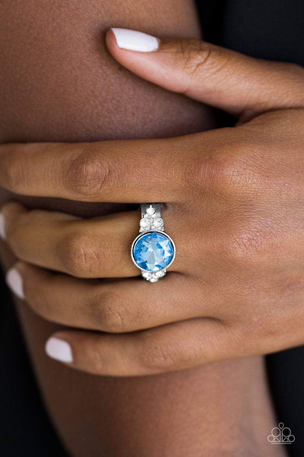 Paparazzi ♥ Poshly Pampered - Blue ♥ Ring