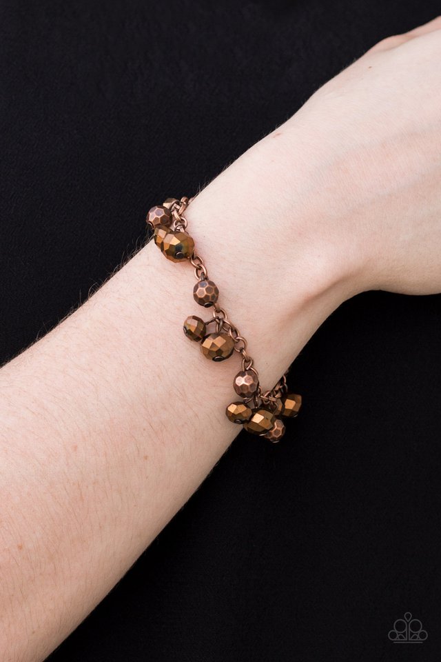 Paparazzi ♥ Brilliantly Burlesque - Copper ♥ Bracelet