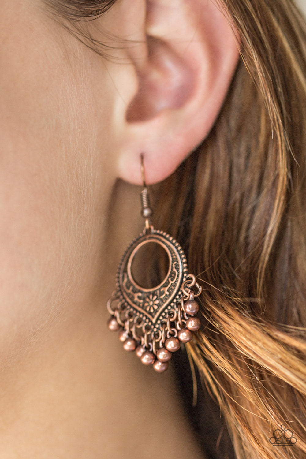 Paparazzi ♥ On A Wing And A PRAIRIE - Copper ♥ Earrings