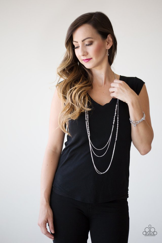 Paparazzi ♥ Sink or Shimmer - Silver ♥ Bracelet