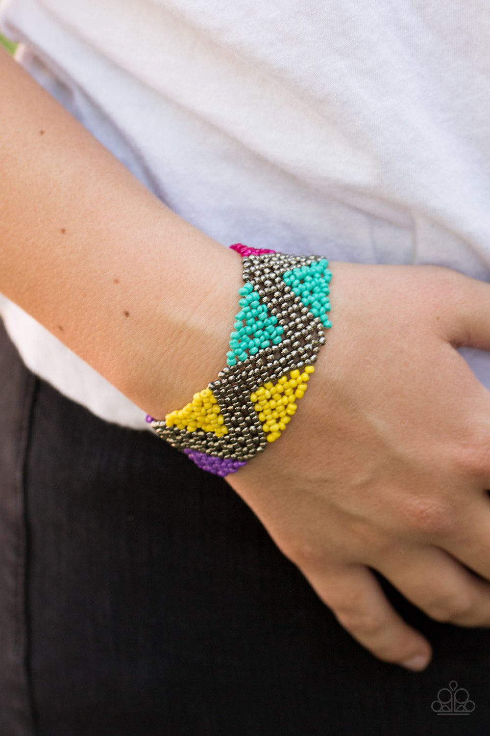 Paparazzi ♥ Desert Loom - Multi ♥ Bracelet