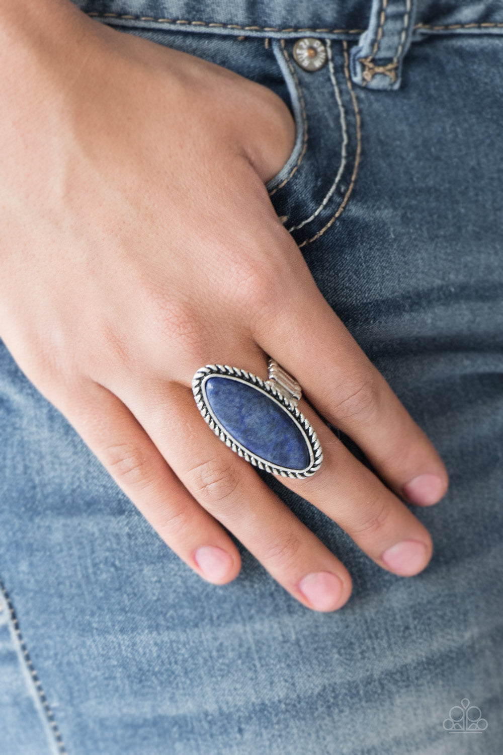 Paparazzi ♥ Eco Ego - Blue ♥ Ring