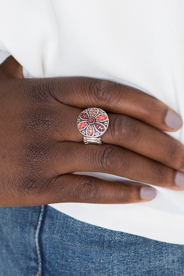 Paparazzi ♥ Summer Sandcastles - Brown ♥ Ring