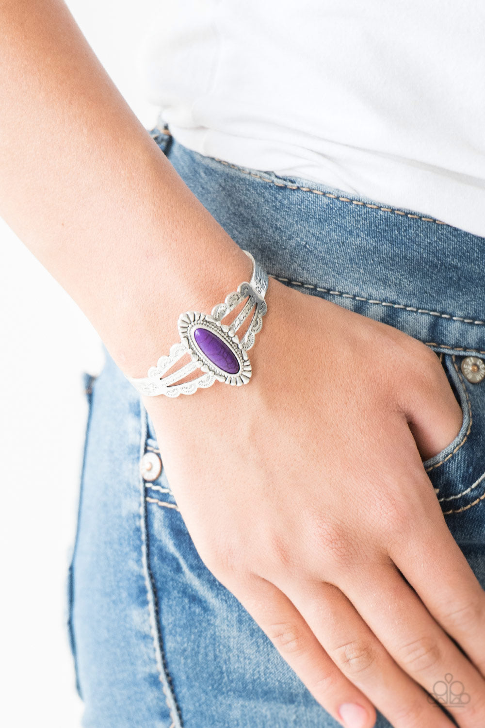 Paparazzi ♥ Desert Sage - Purple ♥ Bracelet