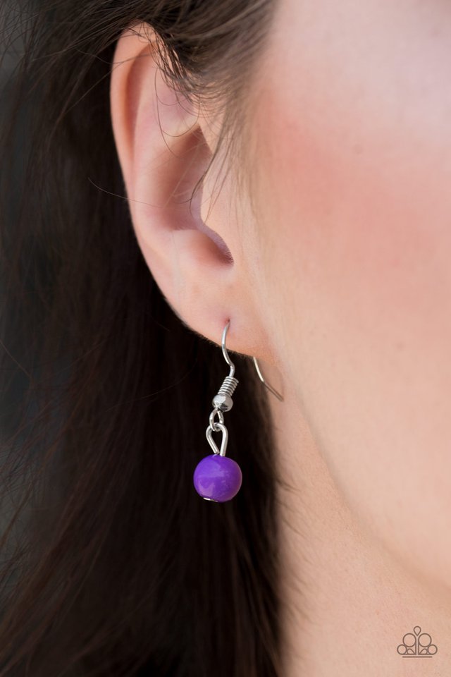 Paparazzi ♥ On Mountain Time - Purple ♥ Necklace