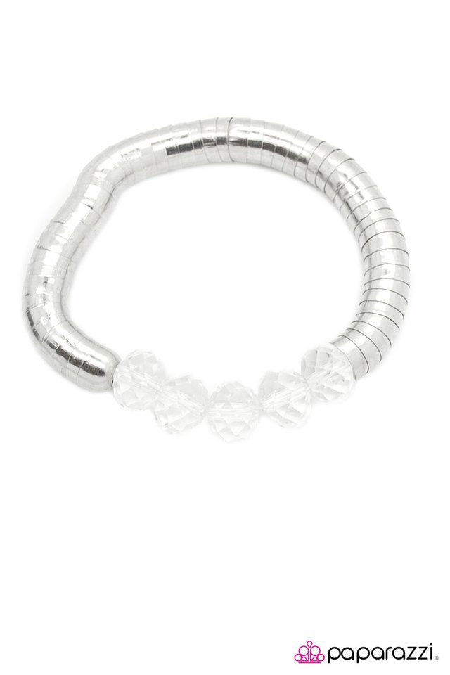 Paparazzi ♥ Loud and Clear - Silver ♥ Bracelet