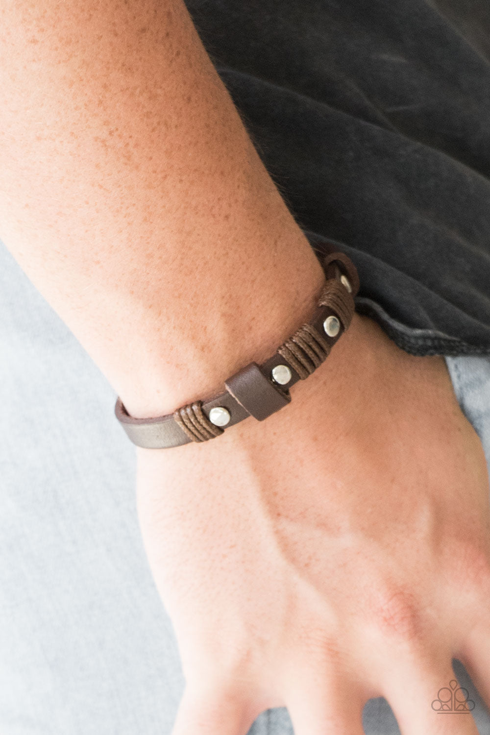 Paparazzi ♥ Road Burner - Brown ♥ Bracelet