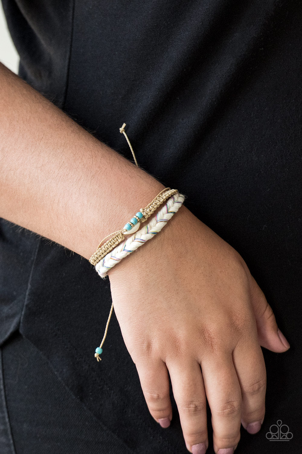 Paparazzi ♥ Beachside Bungalow - Brown ♥ Bracelet