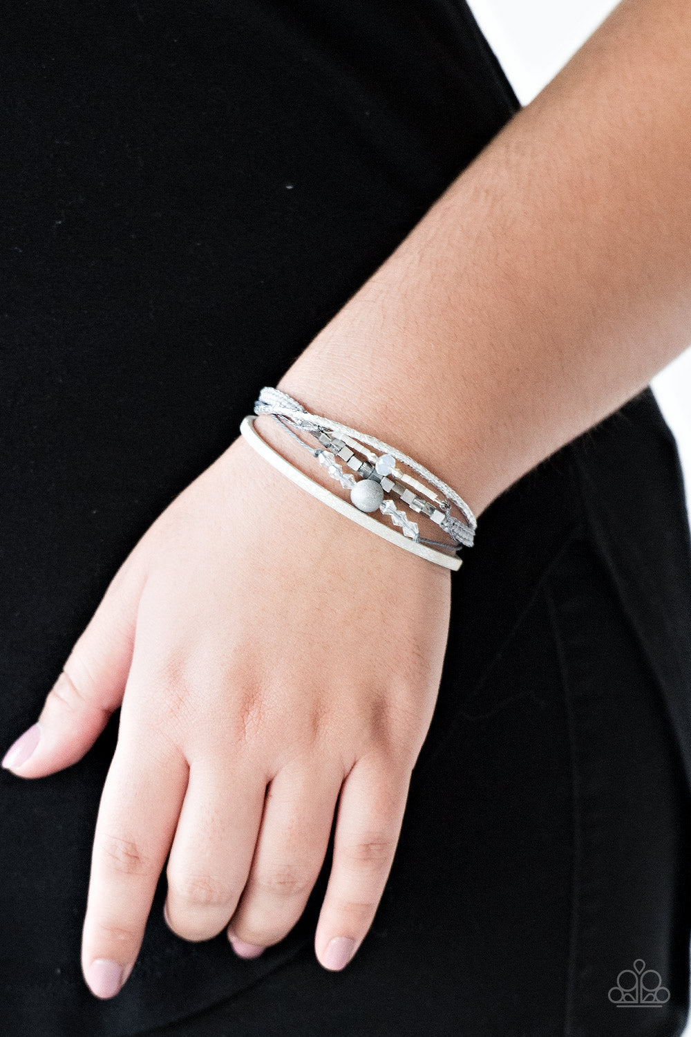 Paparazzi ♥ Take A SPACEWALK - Silver ♥ Bracelet