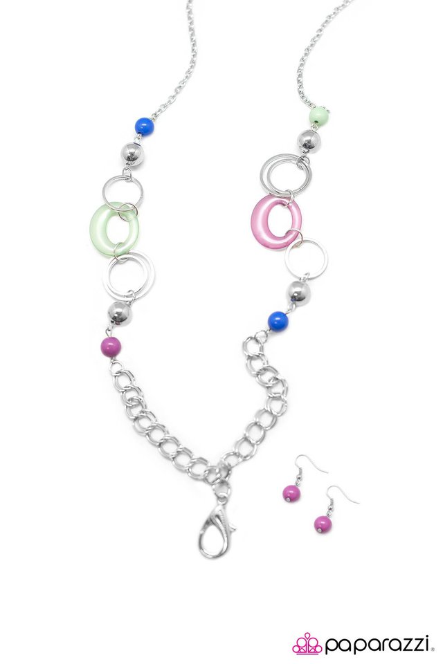 Paparazzi ♥ Boardroom Bound - Multi ♥ Necklace