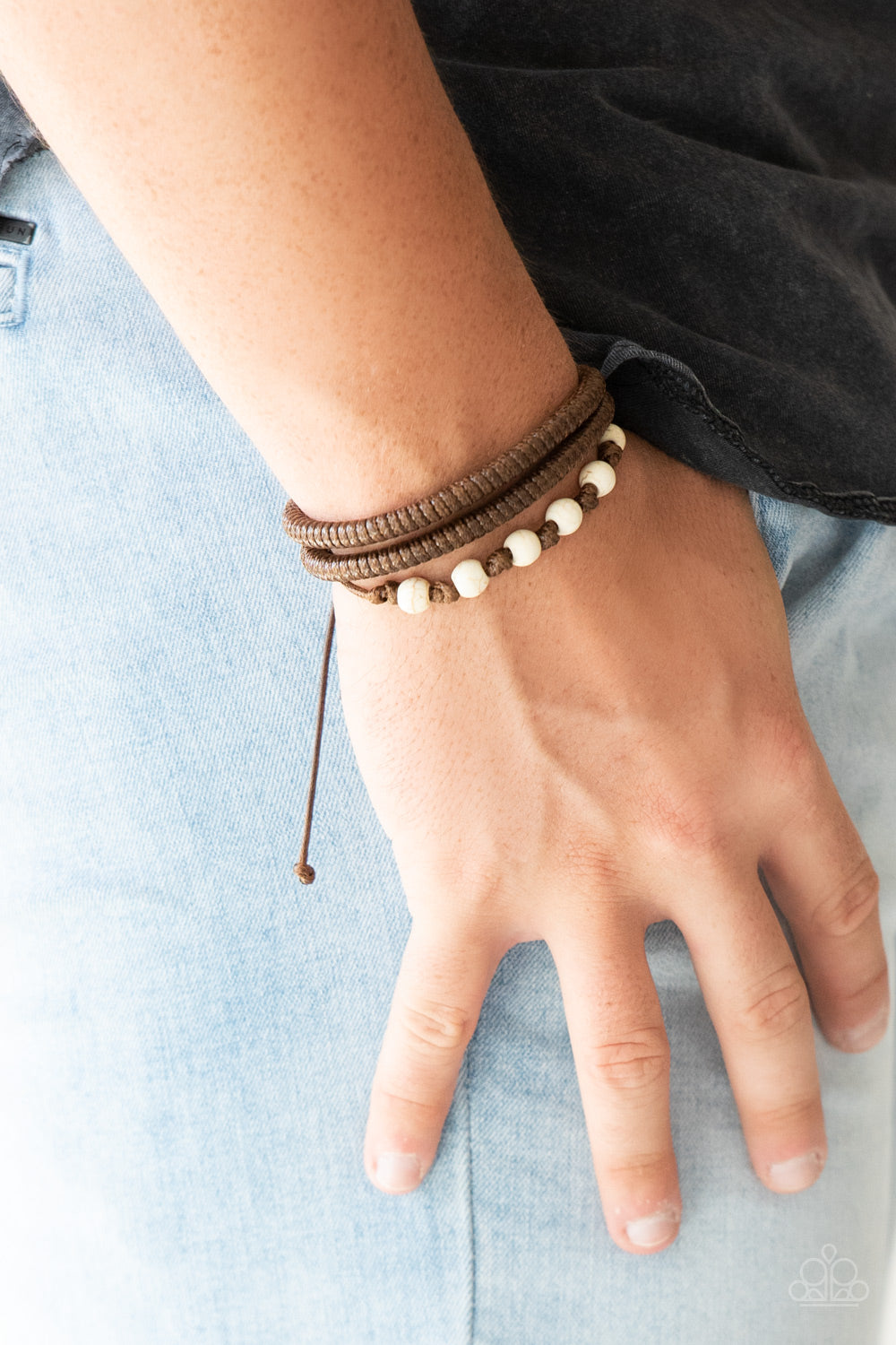 Paparazzi ♥ Desert Quest - Brown ♥ Bracelet