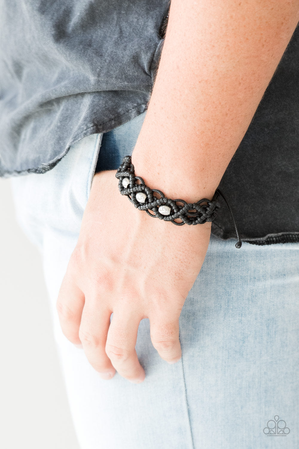 Paparazzi ♥ Nautical Navigator - Black ♥ Bracelet