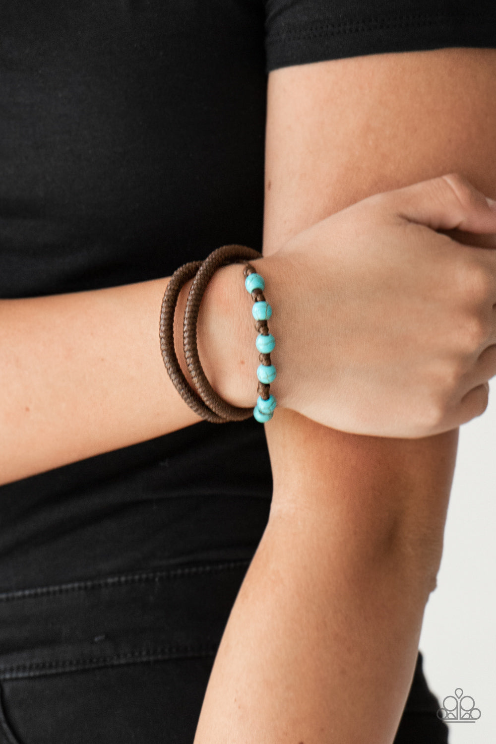 Paparazzi ♥ Desert Quest - Blue ♥ Bracelet