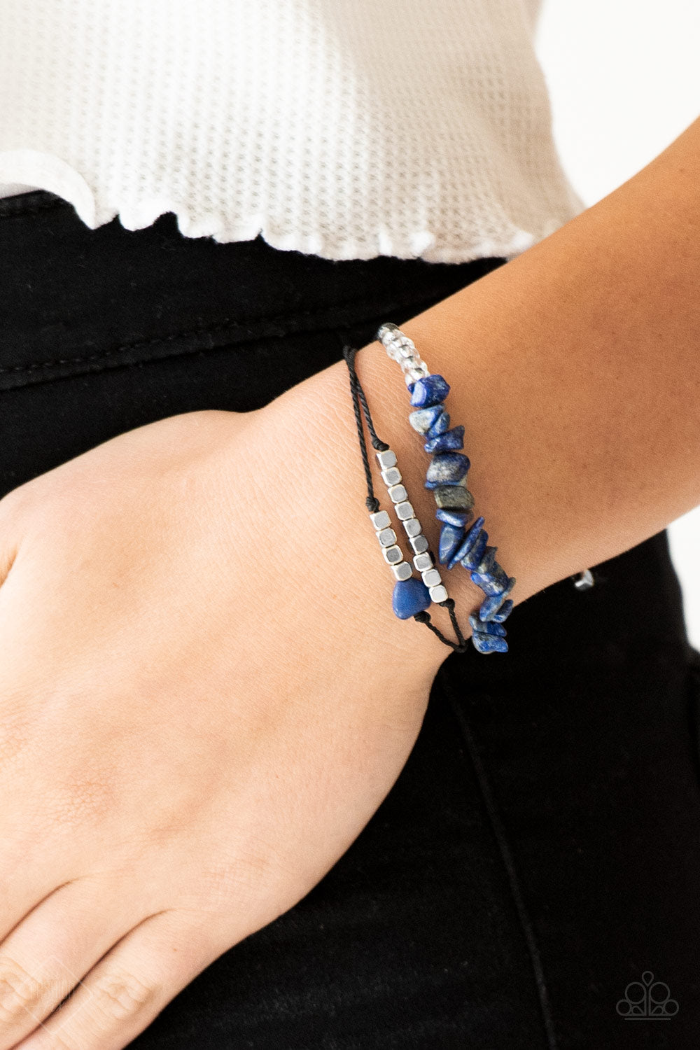 Paparazzi ♥ Nature Novice - Blue ♥ Bracelet