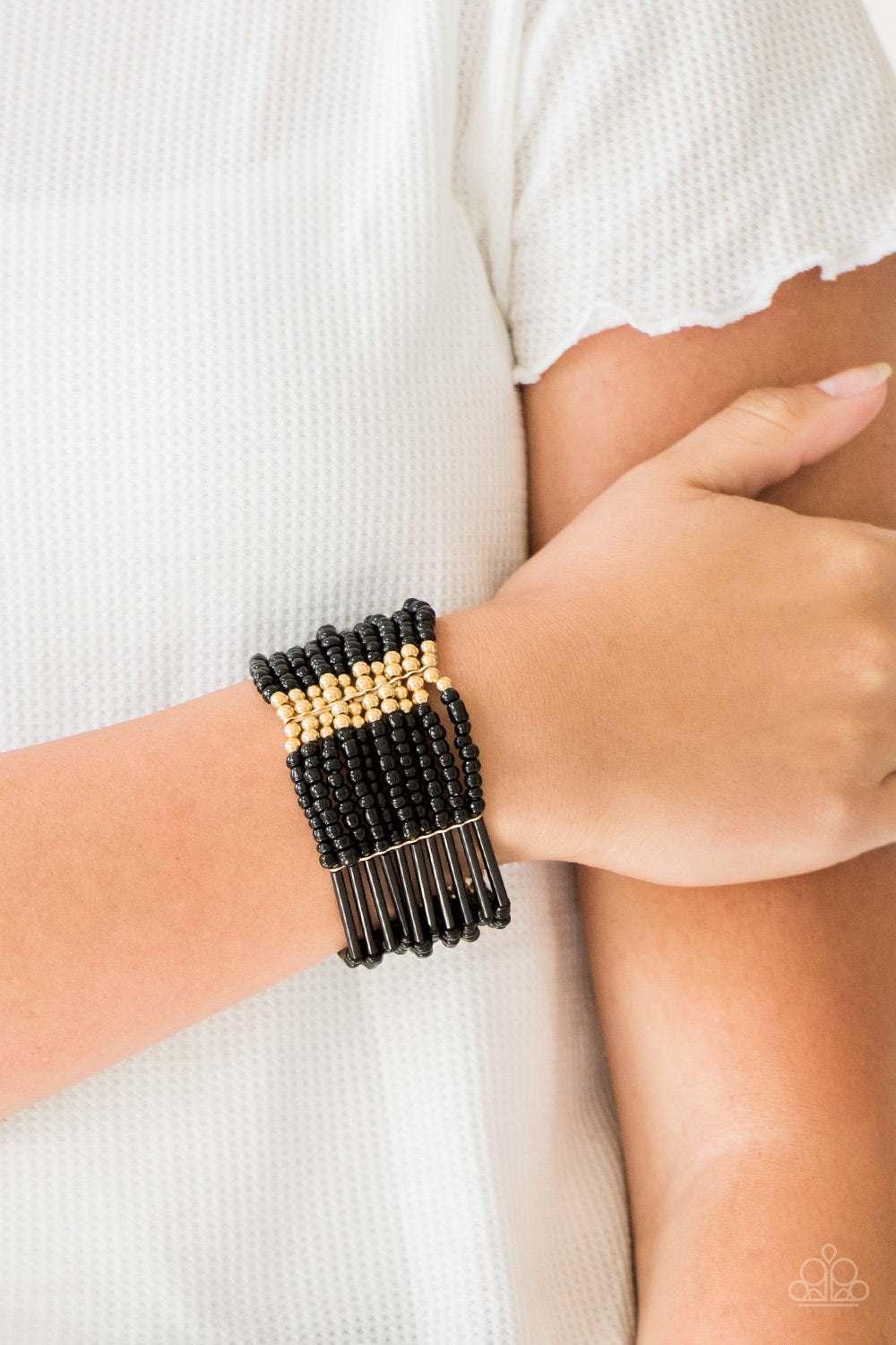 Paparazzi ♥ Rural Retreat - Gold ♥ Bracelet