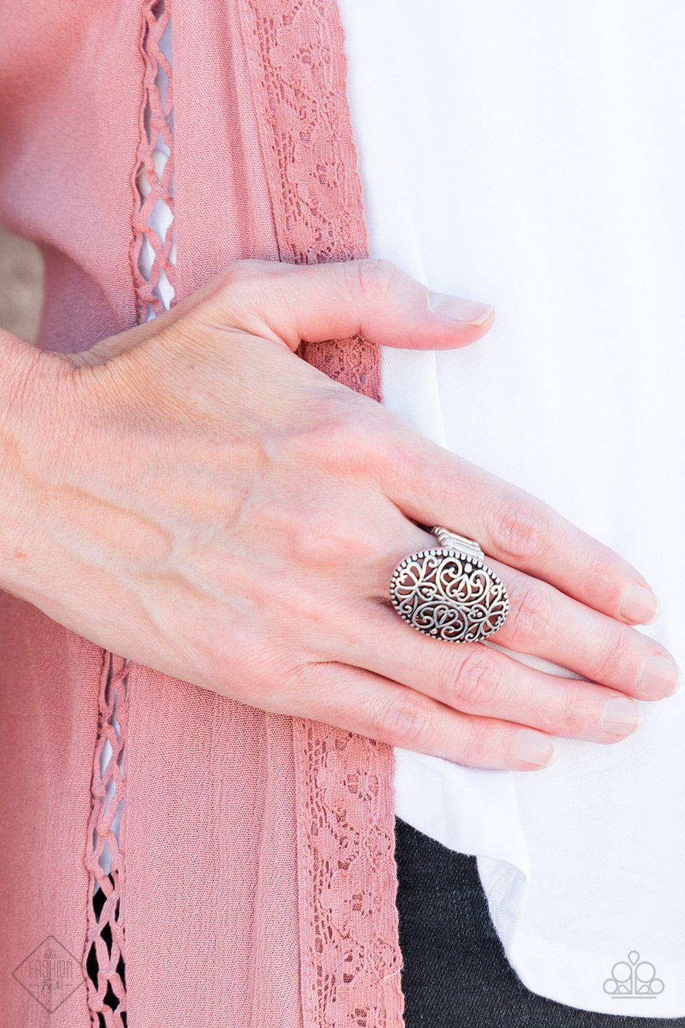 Paparazzi ♥ Wistful Wishes - Silver ♥ Ring