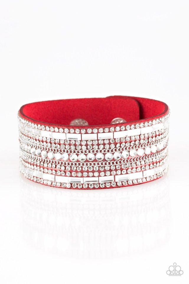 Upcycle LV by Me Bracelets! Red – Funky Chunky Jewels