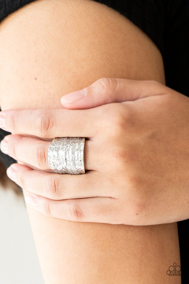 Paparazzi ♥ Paleo Patterns - Silver ♥ Ring