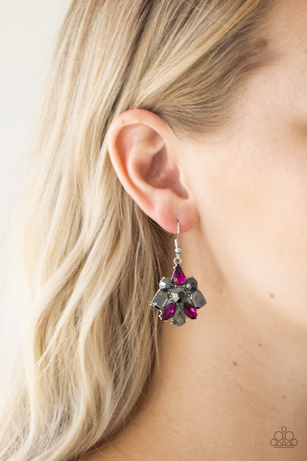 Paparazzi ♥ Fiercely Famous - Multi ♥ Earrings