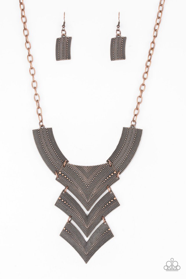 Paparazzi Divine IRIDESCENCE - Copper Necklace – A Finishing Touch Jewelry