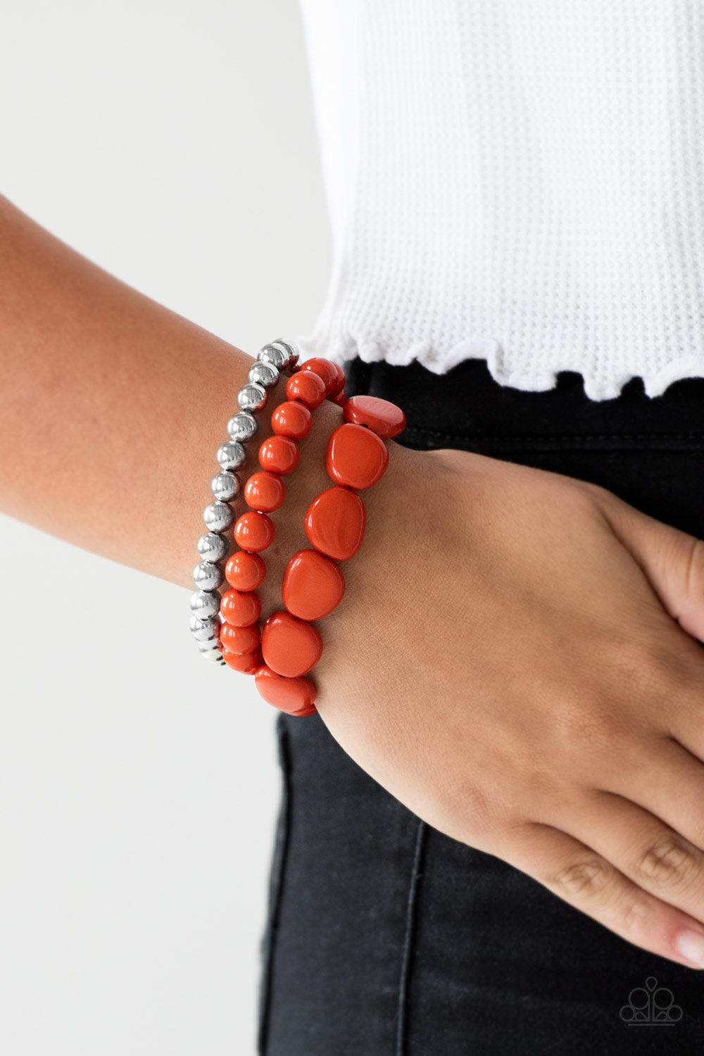 Paparazzi ♥ Color Venture - Orange ♥ Bracelet