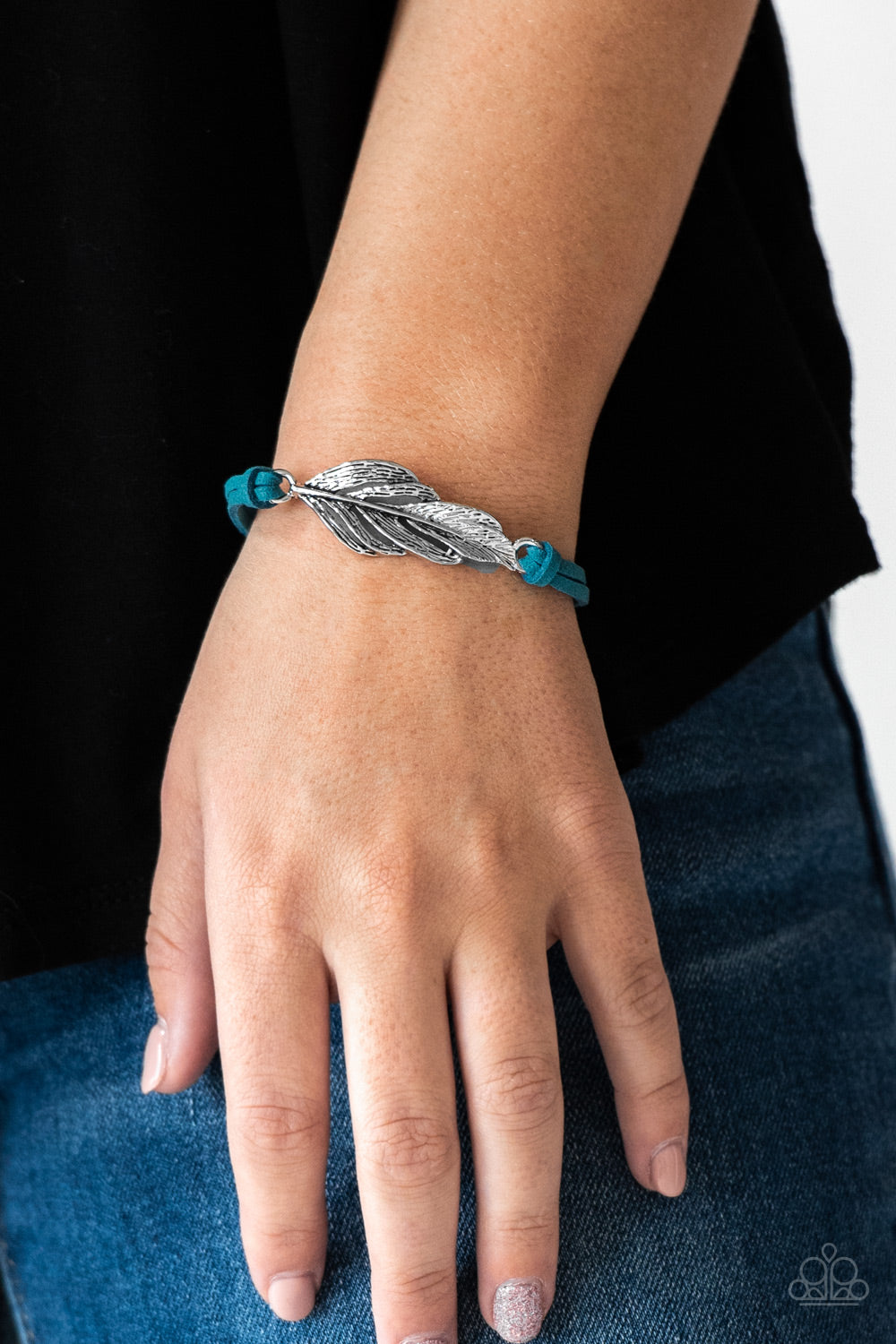 Paparazzi ♥ Faster Than FLIGHT - Blue ♥ Bracelet