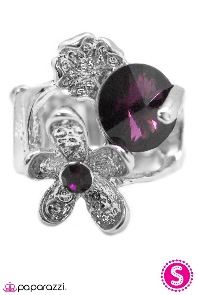 Paparazzi ♥ Bloom Where You Are Planted - Purple ♥ Ring