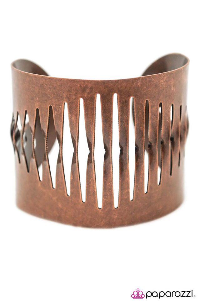 Paparazzi ♥ I Need To Vent - Copper ♥ Bracelet