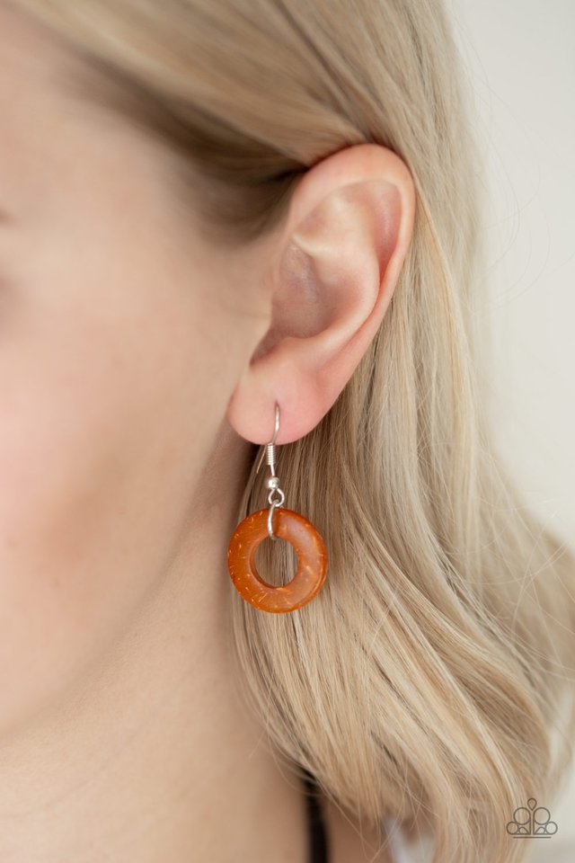 Paparazzi ♥ Wonderfully Walla Walla - Orange ♥ Necklace