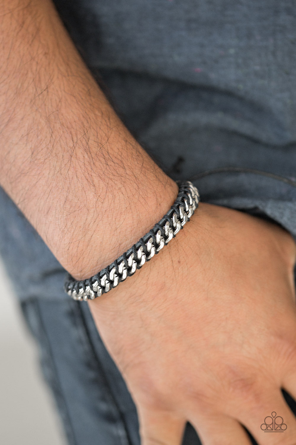Paparazzi ♥ Rugged Ranger - Black ♥ Bracelet