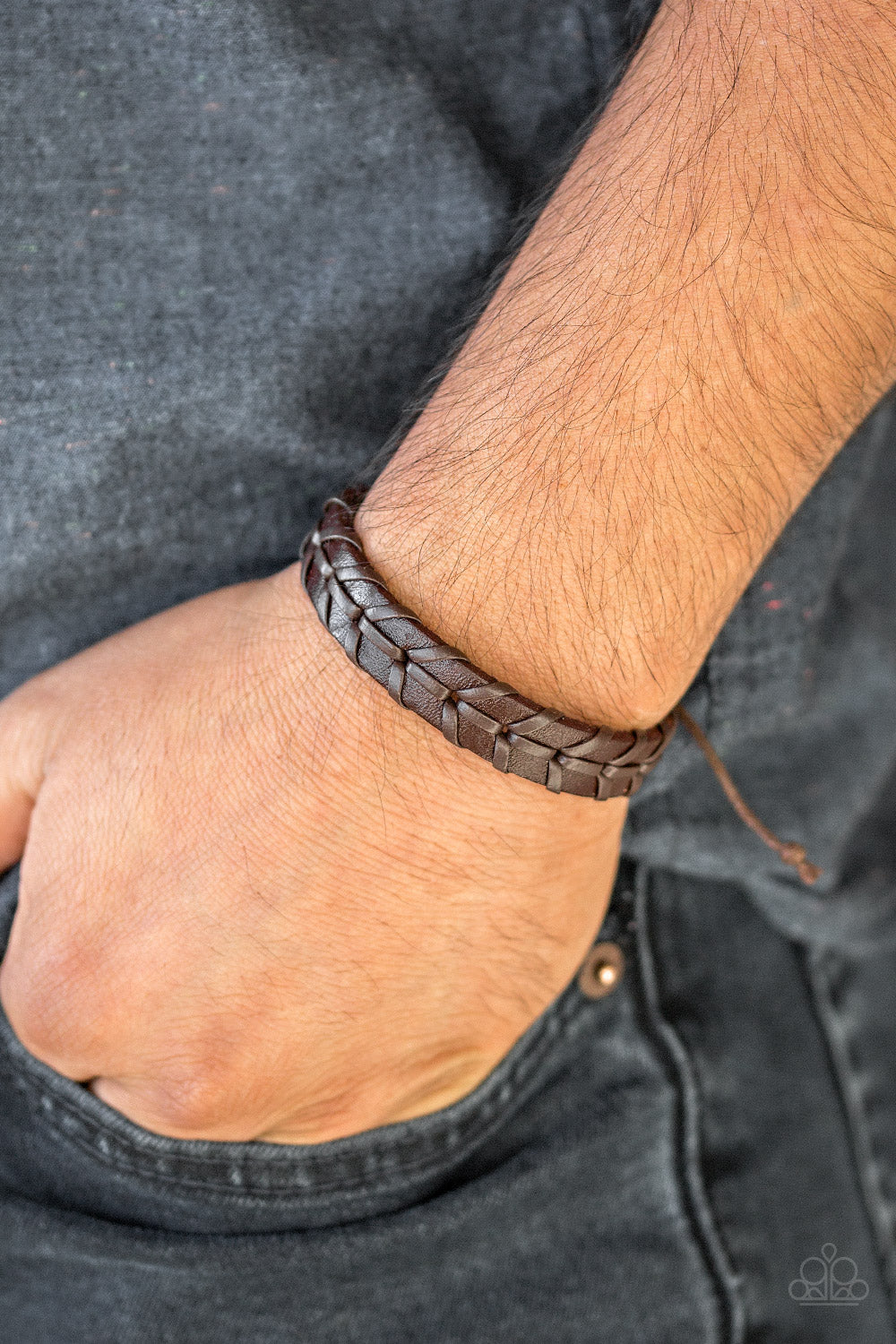 Paparazzi ♥ Navy Nautical - Brown ♥ Bracelet