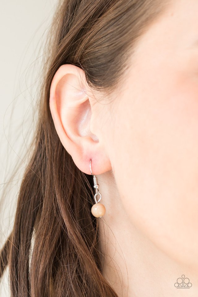 Paparazzi ♥ Collectively Carefree - Brown ♥ Necklace