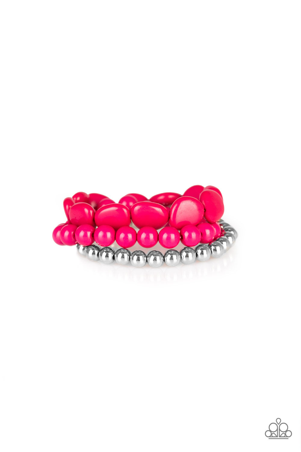 Paparazzi Bracelet ~ Yours and VINE - Pink – Paparazzi Jewelry