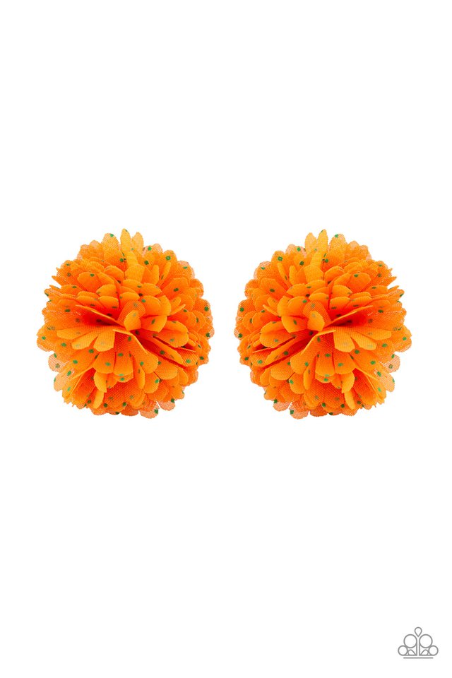 Paparazzi ♥ Pretty In Primrose - Orange ♥ Hair Clip